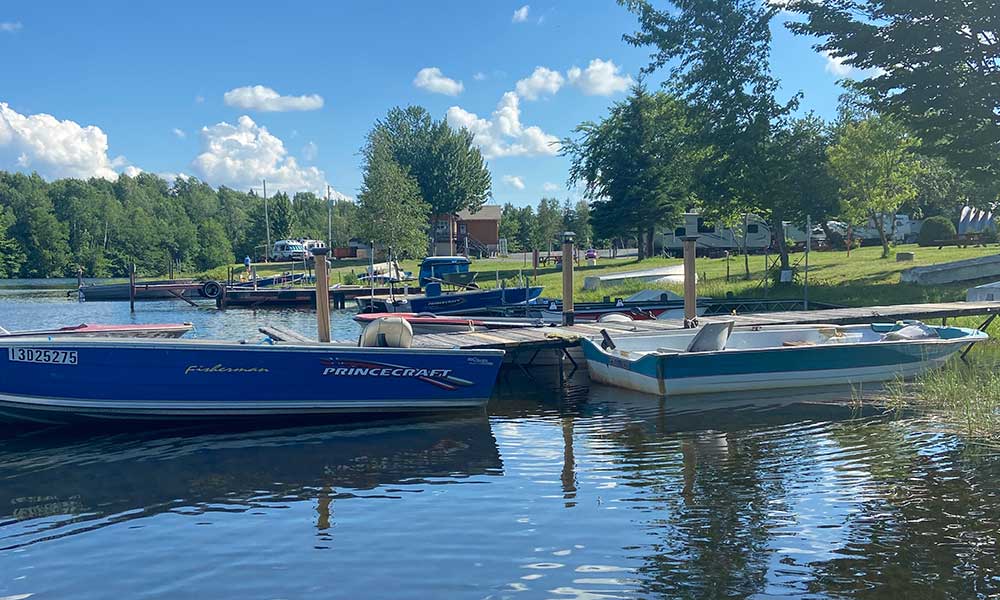 activités embarcation camping Club chasse et pêche Sainte-Marie